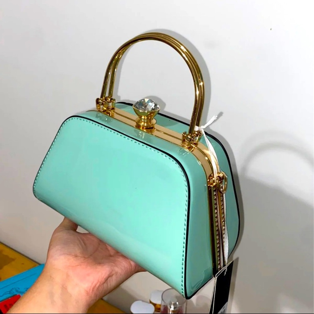 Gramercy & Grand Light Teal Handbag NWT